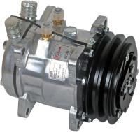 01-1722 Автомобильный компрессор кондиционера 5H09 A2 12V вертикальные выходы с заправочными портами